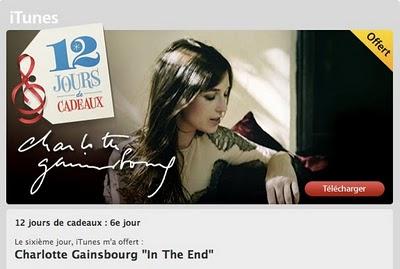 12 JOURS DE CADEAUX iTUNES 12 JOURS DE CADEAUX iTUNES