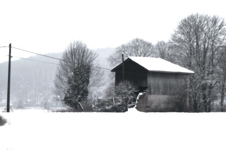 In the snow with… Emilie (pour faire des photos !)