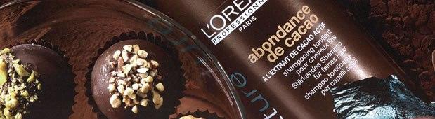 Campagne L’Oréal Professionnel “Série Nature Abondance De Cacao”