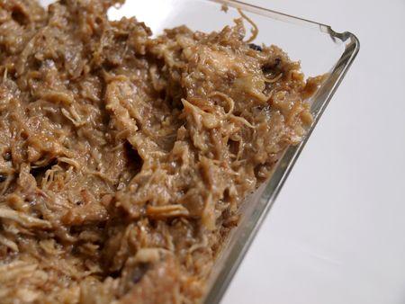 Rillettes de pintade aux pommes & morilles
