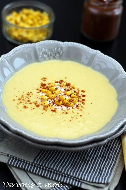 Soupe de Maïs au Paprika