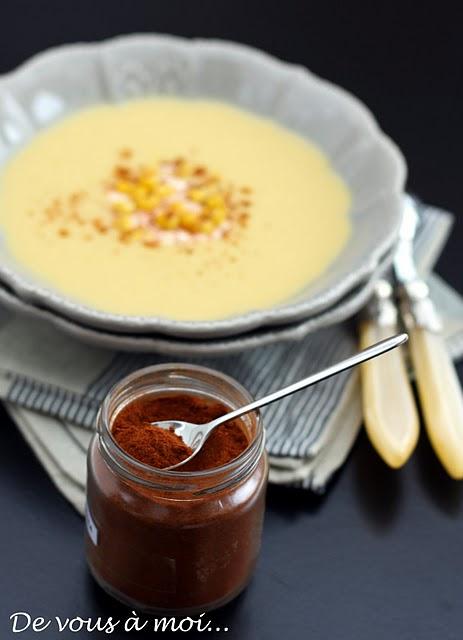 Soupe de Maïs au Paprika