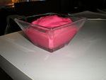 Crème végétale tofu-framboise tofuframb