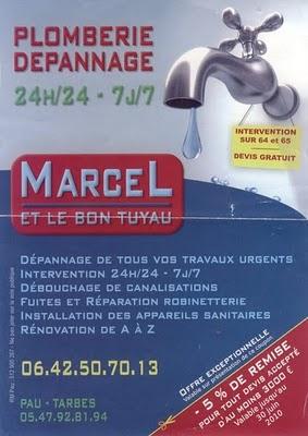 Marcel et le bon tuyau (publicité)