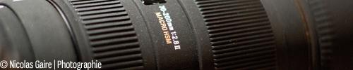 Sigma 70-200mm F2,8 II DG MACRO APO EX HSM Sigma 70-200mm f/2,8 II DG APO EX HSM : l’objectif ultime !