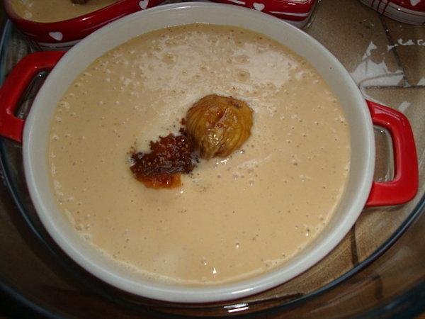 Créme brulée de foie gras et figue au porto rouge DSC05631