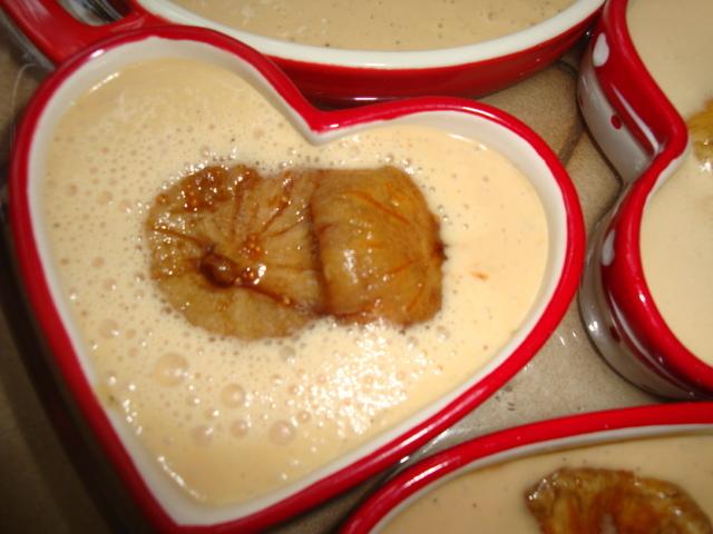 Créme brulée de foie gras et figue au porto rouge DSC05633