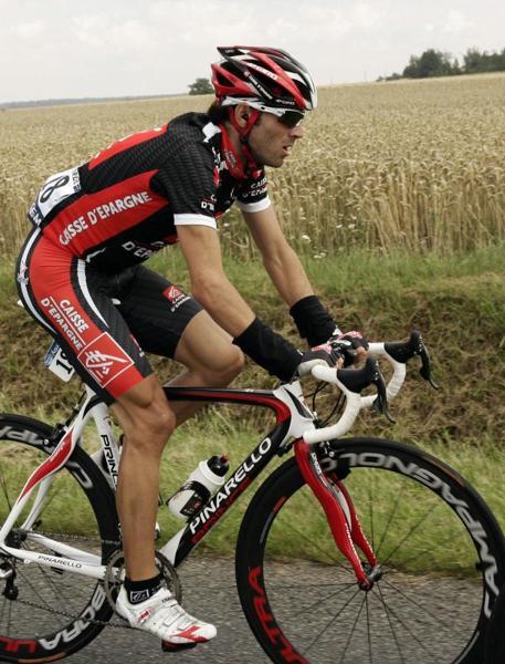 Alejandro Valverde durante la 5ª etapa entre Villers-Cotterets-Joign, de 193 kms de recorrido - REUTERS - 11/07/2007