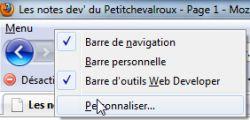 Optimiser l'espace d'affichage de Firefox - Extension Firefox personaliser firefox