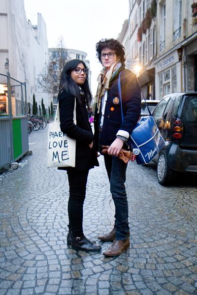 Julie et Edouard - Etudiants en journalisme et mode