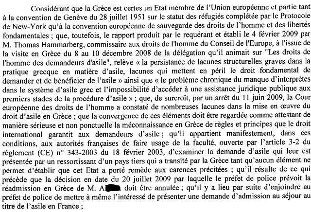 Réadmission d’Afghans vers la Grèce: le TA de Paris fait de la résistance (TA de Paris, 15 décembre 2009, MM. A.) extrait-jugement-dublin-ta-p.1261921644.jpg