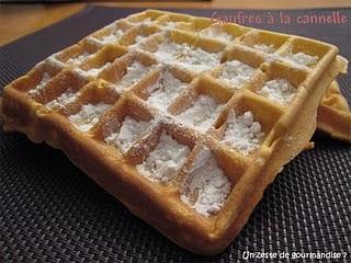 Gaufres à la cannelle