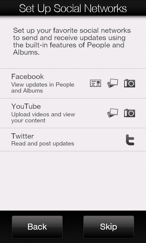 HTC HD 2 screen 2