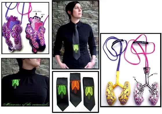 Les 'bijoux-organes' de Brod&Roll..;. Les 'bijoux-organes' de Brod&Roll..;.