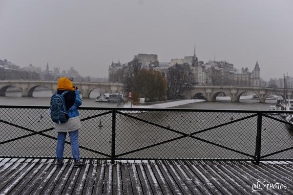 Paris sous la neige - Janvier 2010 -(suite) averse-neige-paris26