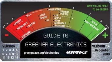 Green IT : Nokia, Sony Ericsson et Apple félicités par Greenpeace Green IT : Nokia, Sony Ericsson et Apple félicités par Greenpeace