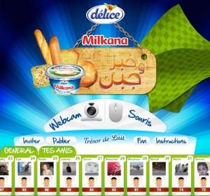 Milkana, vous pouvez choisir entre jouer avec votre webcam ou votre souris! Milkana, vous pouvez choisir entre jouer avec votre webcam ou votre souris!