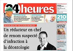 Fausse une de 24 heures du 13 janvier 2010