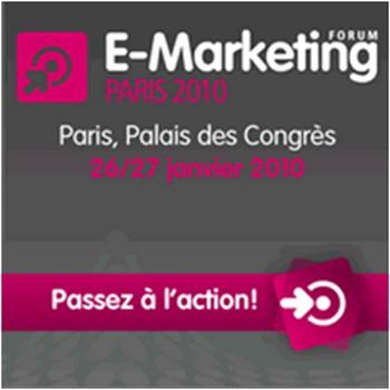 Message Business vous rencontre au Salon du E-marketing 2010 qui se tiendra les 26 et 27 janvier au Palais des Congrès