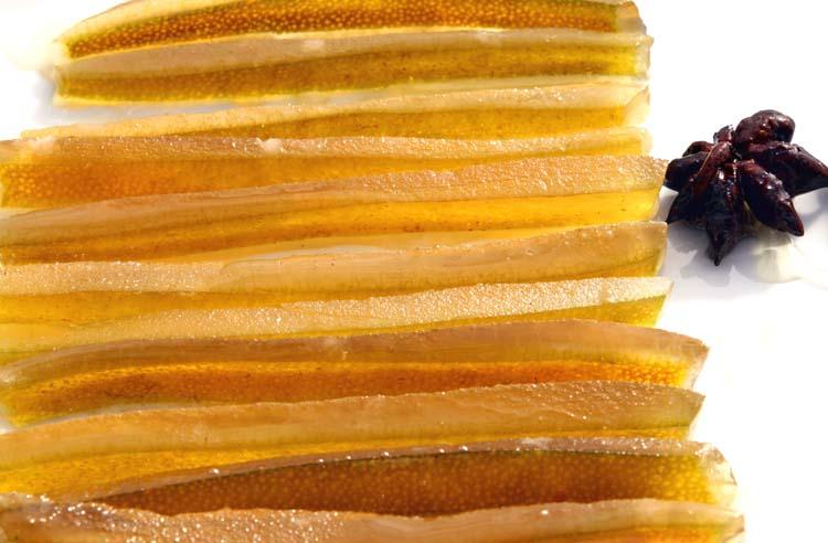 Candied grapefruit peel zeste de pamplemousse Candied grapefruit peel zeste de pamplemousse