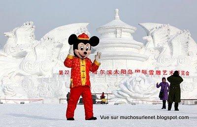 Harbin, sculptures sur glace