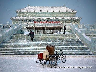 Harbin, sculptures sur glace