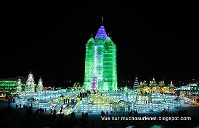 Harbin, sculptures sur glace