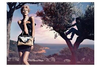 ✈Campagne Fendi par Karl Lagerfeld avec la belle Anja ✈