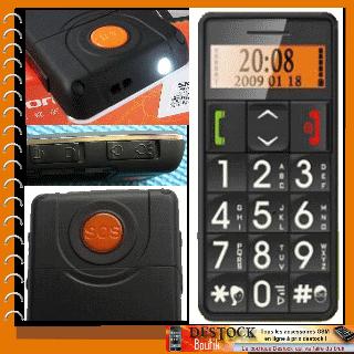 ZTC L99 db, spécial personnes âgées ou enfants, simple, grosse touche avec bouton SOS et appel parents