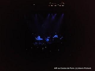 Concert : AIR au Casino de Paris.