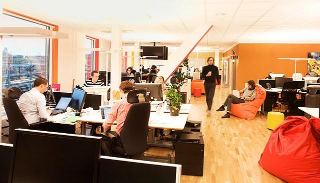 Les nouveaux bureaux de Google à Stockholm