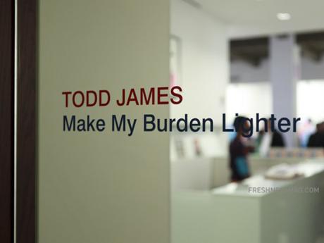 TODD JAMES (REAS) – MAKE MY BURDEN LIGHTER – NYC – OPENING