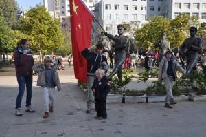 Encore mes enfants à Kunming, mais ils sont eux-mêmes cette fois...