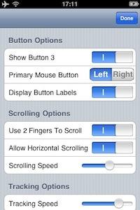 touch mouse 11 Transformez votre iPhone en souris sans fil [Mac/Windows]