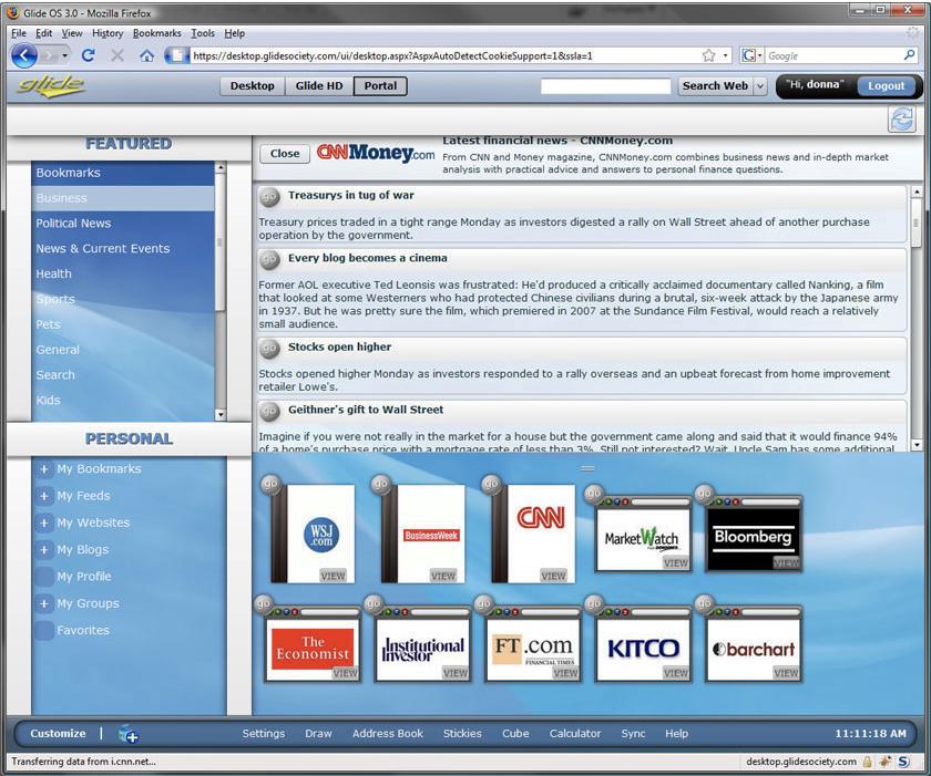 glide os portal A la découverte du système Glide OS