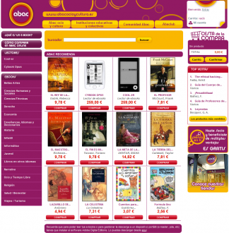 Abac sera la librairie numérique la plus complète d'Espagne