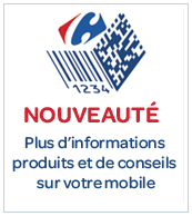 Carrefour s'essaye aux codes 2D dans ses catalogues produits. Carrefour s'essaye aux codes 2D dans ses catalogues produits.