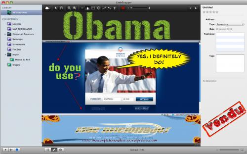 Obama pour Mac Aficionados© Obama pour Mac Aficionados©
