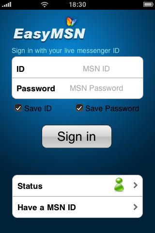 [Application IPA] MEGA Exclusivité Euroiphone : EasyMSN v0.9