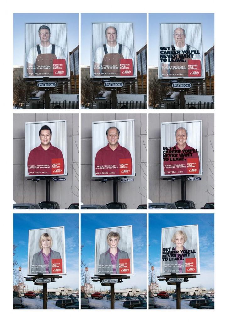 SAIT Polytechnic SAIT revisite le tryptique publicitaire