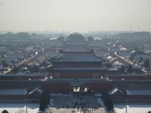 Pékin sous la neige