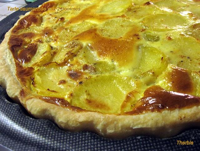 Tarte saumonée aux deux pommes http://lh4.ggpht.com/_R_hDG-ur51A/S0ETIiFEMpI/AAAAAAAAIqg/ltWl7p80oSw/s640/IMG_1357.JPG