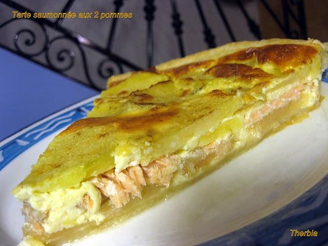 Tarte saumonée aux deux pommes http://lh6.ggpht.com/_R_hDG-ur51A/S0ETKmAegaI/AAAAAAAAIqo/nBXDg_vBBIw/s640/IMG_1361.JPG