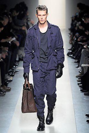 Le défilé Bottega Veneta homme automne hiver 2010-2011 Bottega a