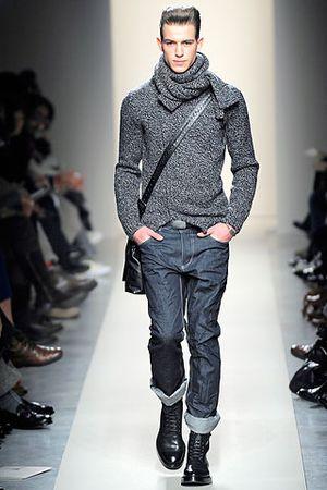 Le défilé Bottega Veneta homme automne hiver 2010-2011 Bottega e