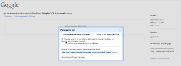 google-documents-6 google documents 6 Google Documents comme espace disque, du bon et du moins bon