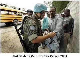 Haiti aide et militarisation du territoire