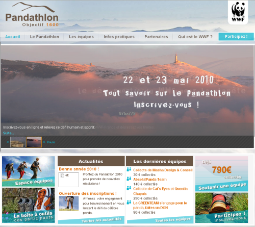 pandathlon le Pandathlon, la course des héros verts
