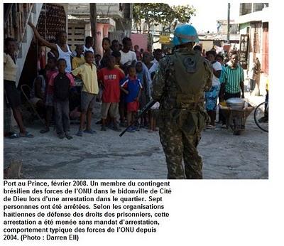 Haïti Perception médiatique et bourgeoise.