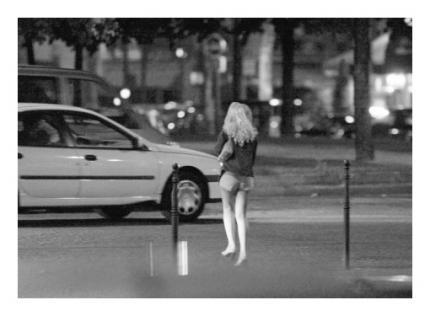 Travailleuses du trottoir .